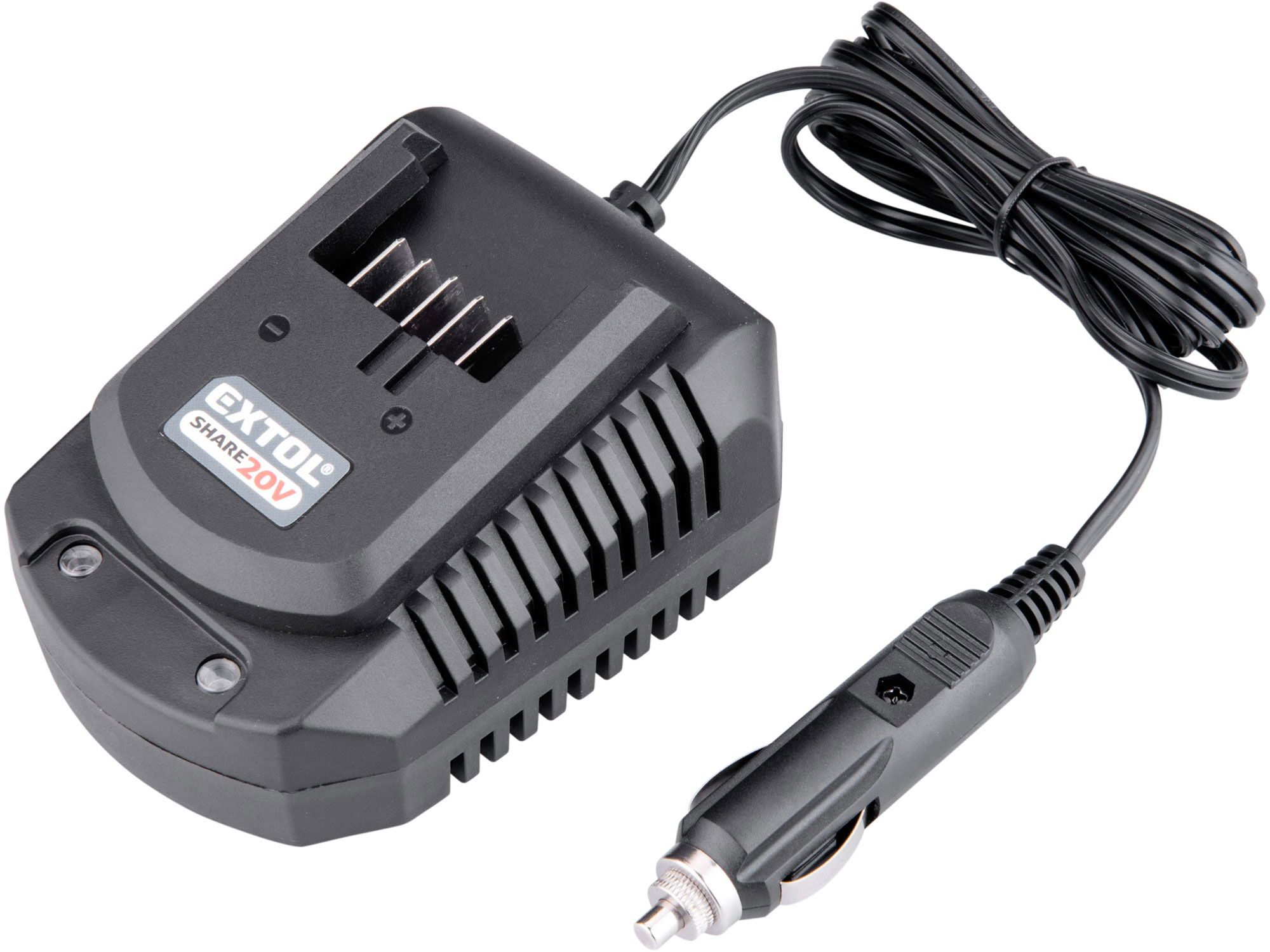 Extol 8891898 Share20V 2.2A Li-ion akkumulátor töltő (12 V szivargyújtóról működik) termék fő termékképe