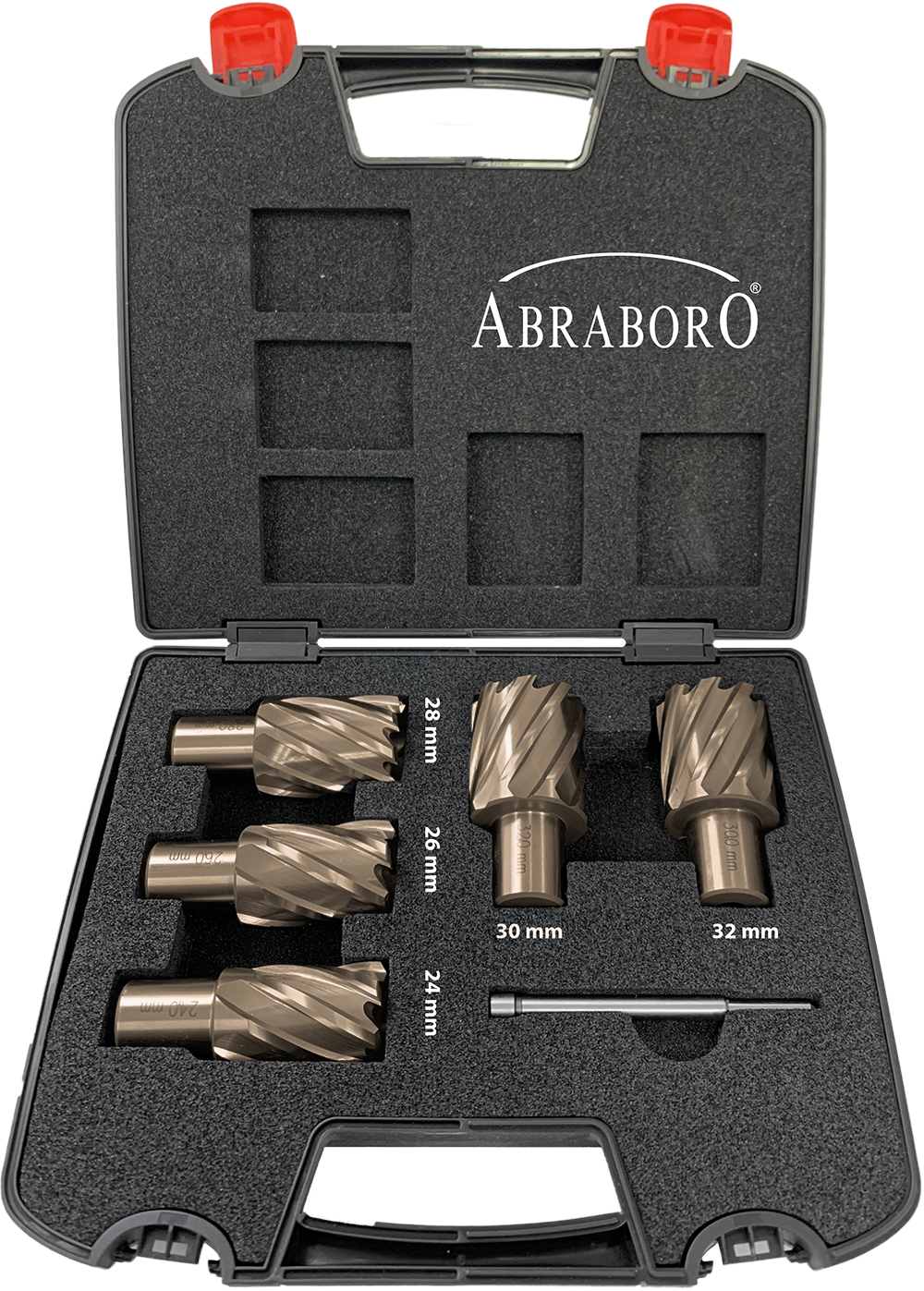 Abraboro HSS-XE maglyukfúró készlet, 6 részes termék fő termékképe