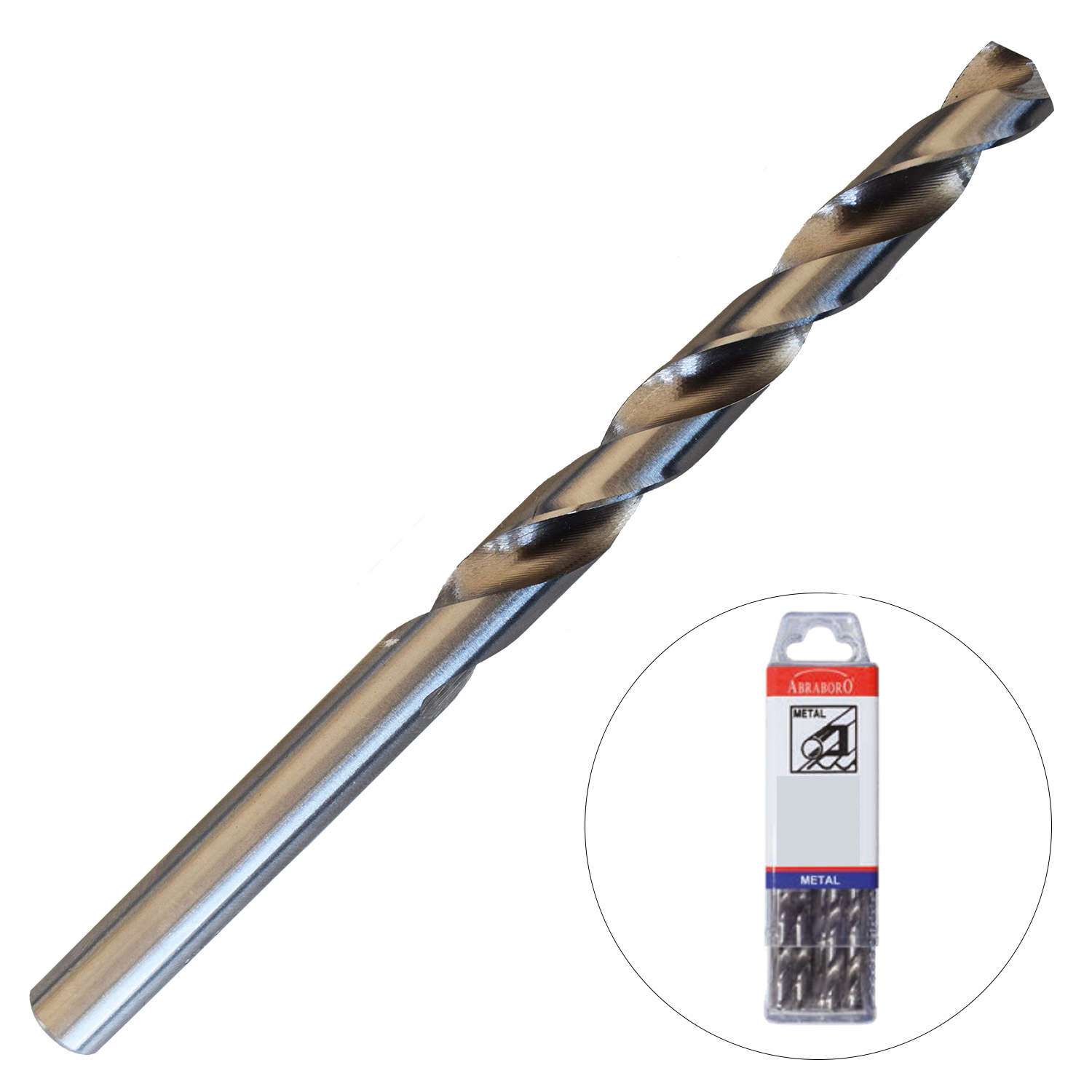 Abraboro 3 x 61 / 33 mm HSS-GS fémfúró X-Pack, 10 db/csomag termék fő termékképe