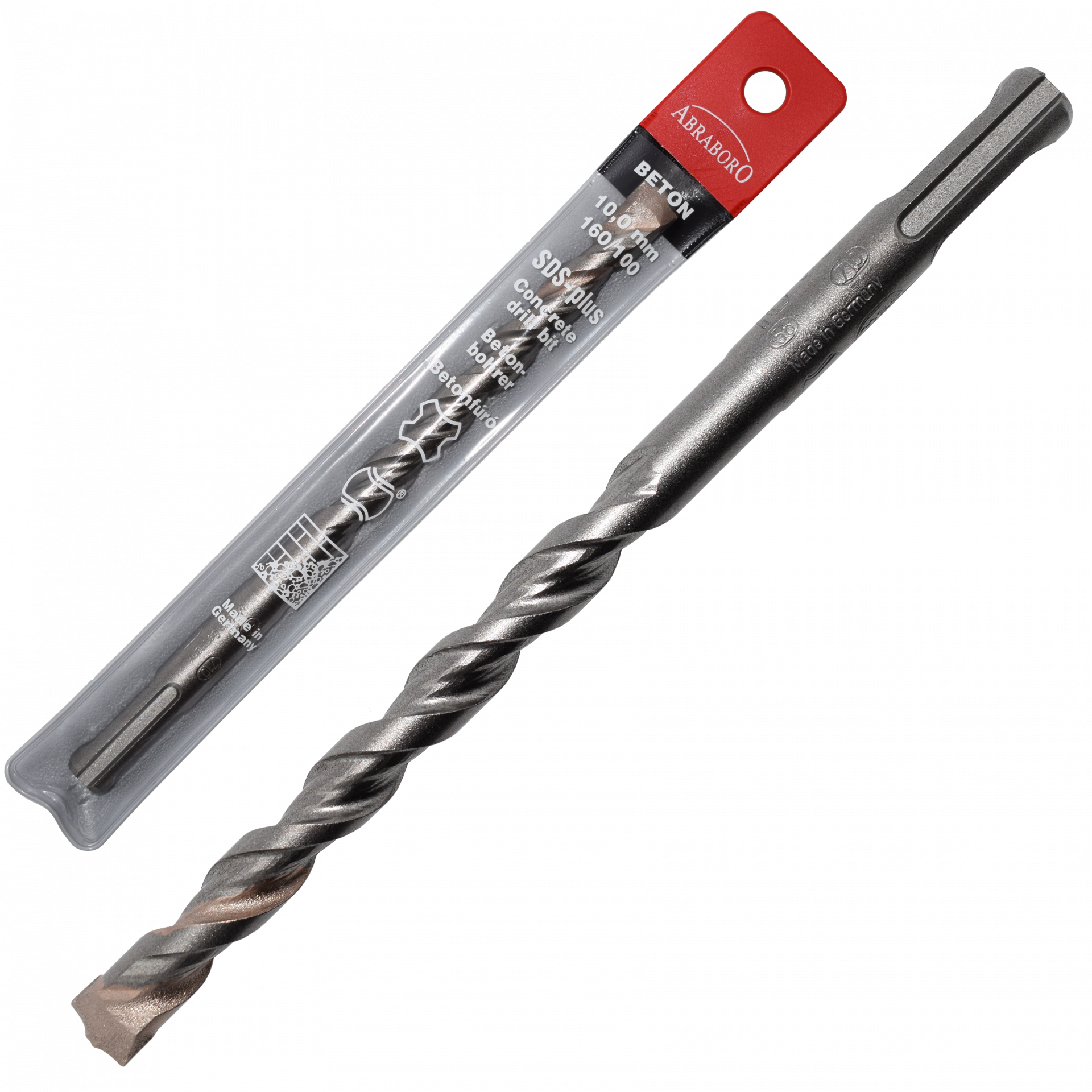 Abraboro 8 x 450 / 400 mm SDS-plus TWIXX betonfúró műanyag tasakban termék fő termékképe