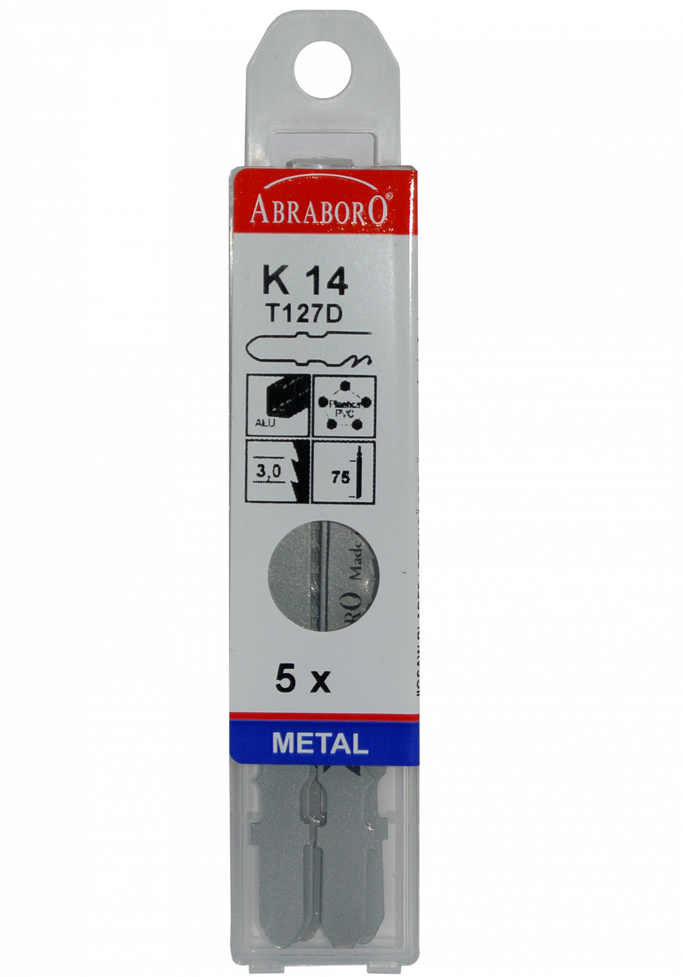 Abraboro MG 118B (MG 12) szúrófűrészlap Bosch befogással, 5 db/csomag termék fő termékképe