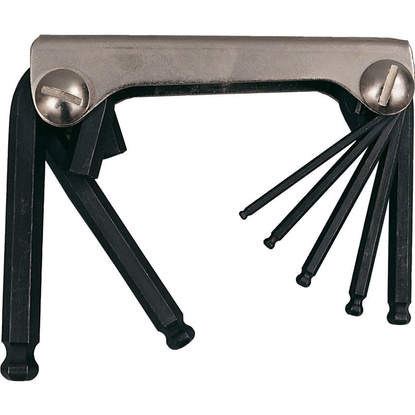 KENNEDY Colos gömbvégű hatszögkulcs készlet, zsebkés típusú, 7 darabos termék fő termékképe