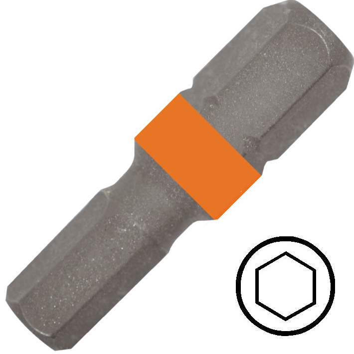 KENNEDY 5 mm hatszög csavarhúzó bit 1/4" hatszög illesztéssel, 25 mm termék fő termékképe