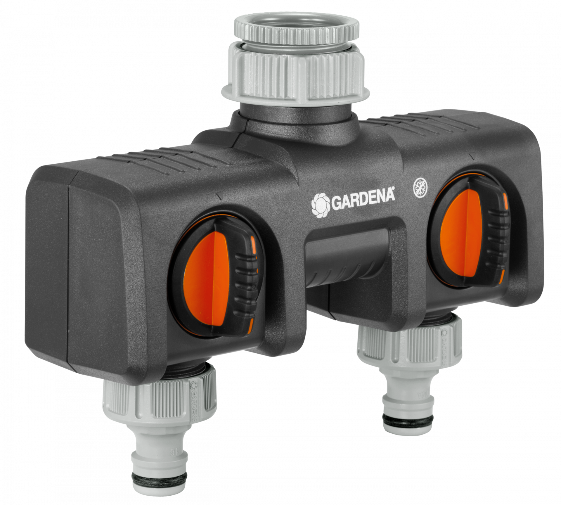 Original GARDENA System 2-utas vízelosztó, 33.3 mm (G 1") / 26.5 mm (G 3/4") termék fő termékképe