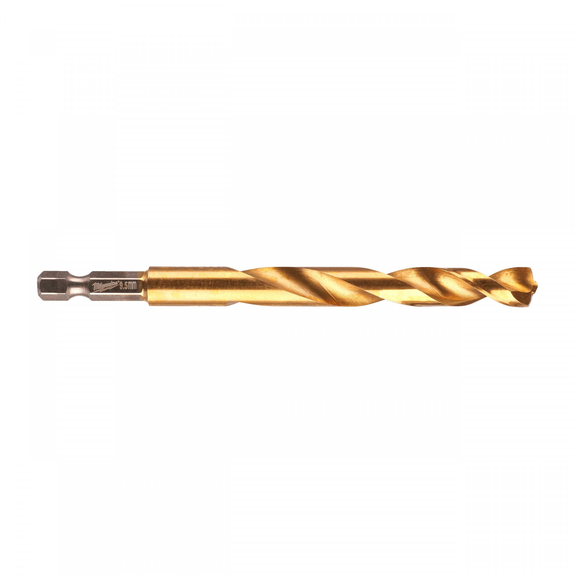 Milwaukee Shockwave™ HSS-G titán-nitrid RED HEX fém fúrószár, 9.5 x 74/118 mm termék fő termékképe