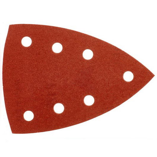 Milwaukee Tépőzáras delta csiszolólap, 100x147 mm, 7 lyukú, 180-as finomság, 10 db/csomag termék fő termékképe