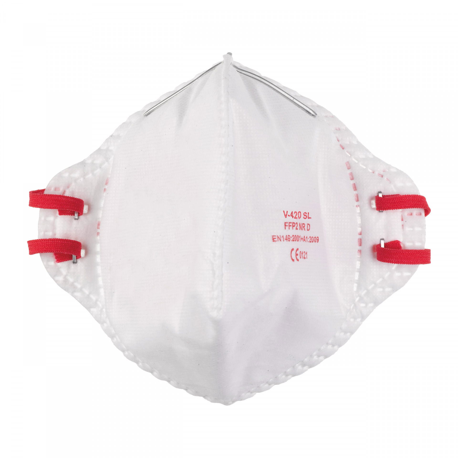 Milwaukee FFP2 összehajtható légzésvédő maszk, fehér, 20 db/csomag termék fő termékképe