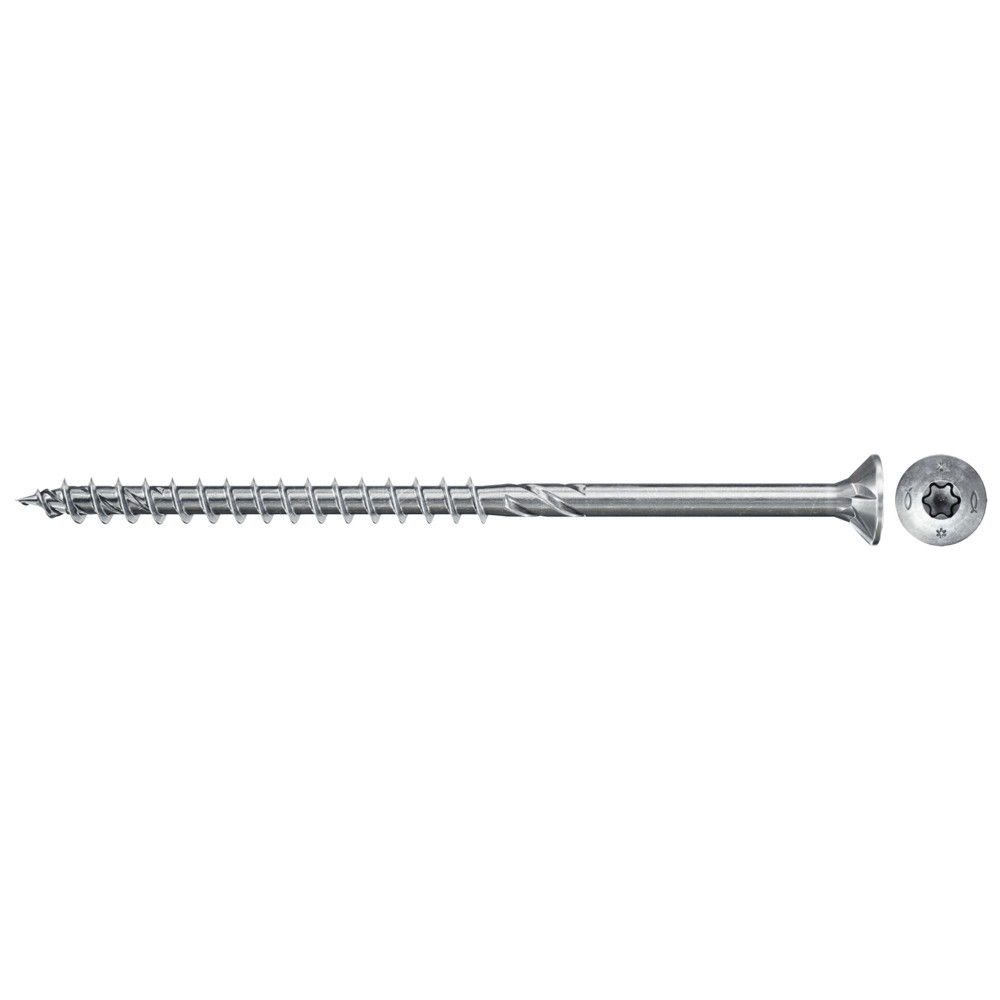 Fischer FPF II CTP 4.5 x 70 BC 500 süllyesztett fejű, kékre horganyzott forgácslapcsavar részmenettel, TX behajtással, 500 db/csomag termék fő termékképe