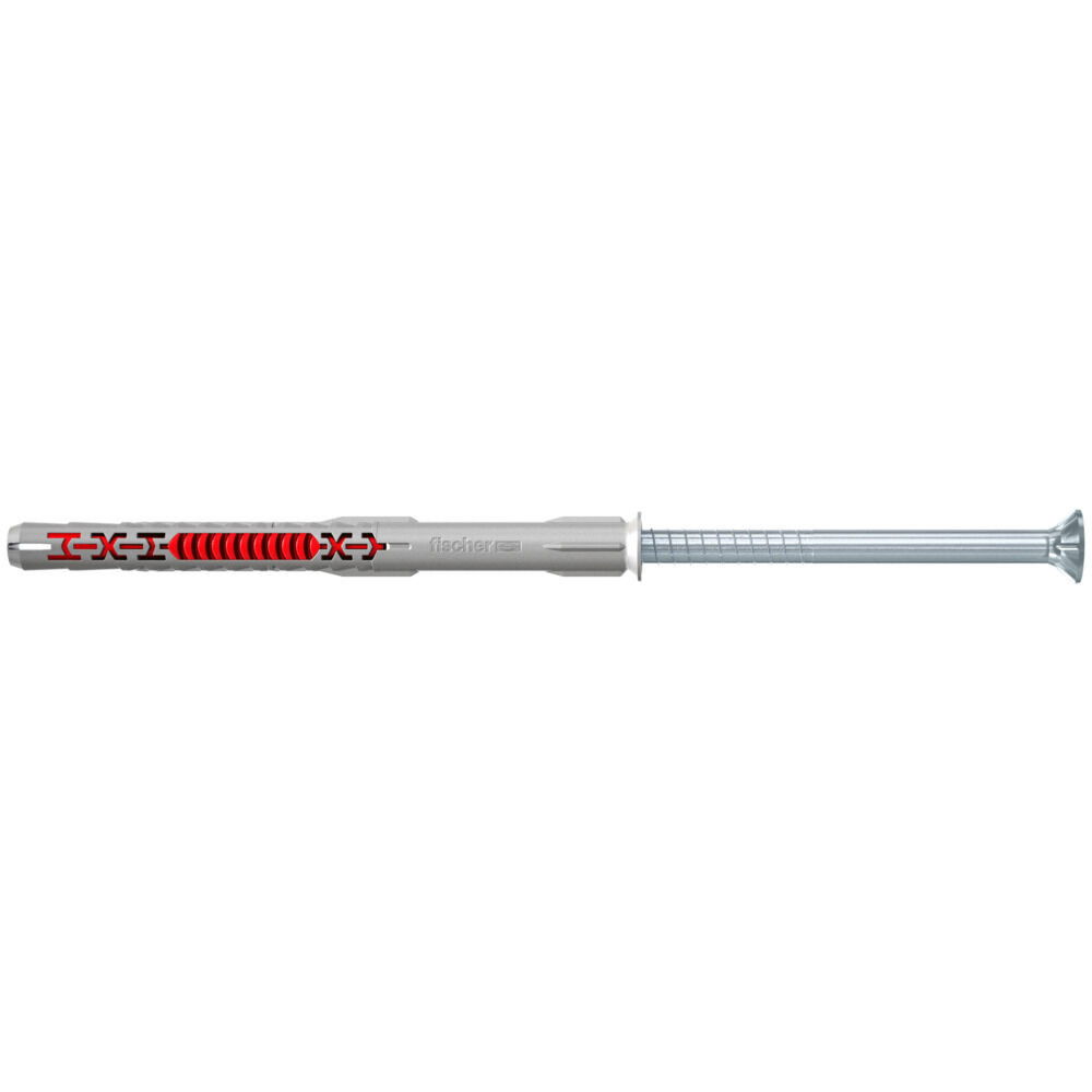 Fischer DuoXpand 10x100 T rögzítődübel cinkkel galvanizált acél, süllyesztett fejű csavarral, 50 db/csomag termék fő termékképe