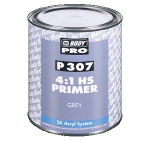 HB Body P307 4:1 HS akril töltőalapozó 1l fekete termék fő termékképe