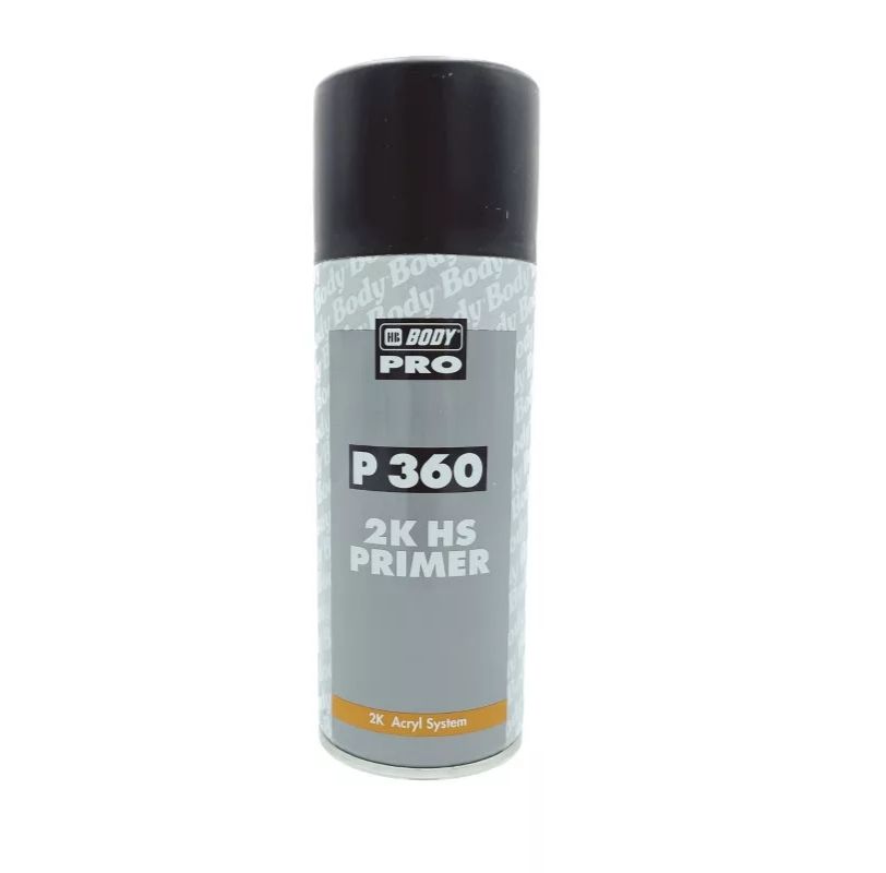 HB Body P360 HS alapozó spray 400ml fekete termék fő termékképe