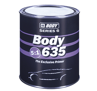 HB Body Body 635 5:1 primer töltő alapozó 800ml fekete termék fő termékképe