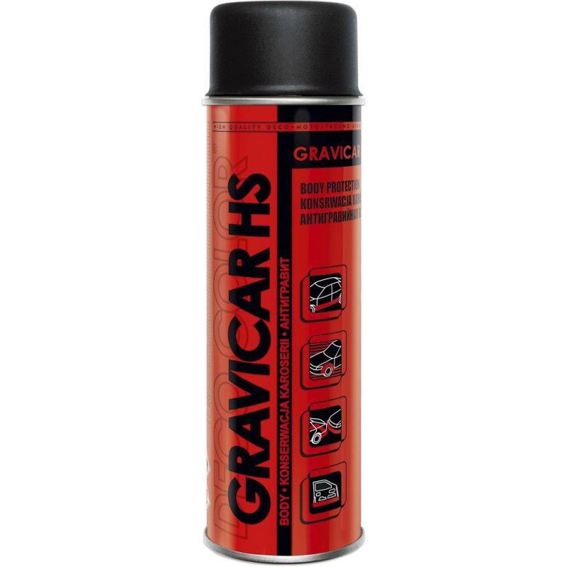 Gravicar Kőfelverődés-gátló (rücsi) 500ml fekete termék fő termékképe