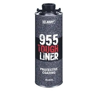 HB Body 955 Tough Liner nagy kopásállóságú védő bevonat  600ml fekete termék fő termékképe